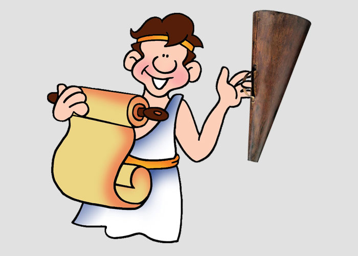 The first megaphone may have been invented all the way back in Ancient Greece, 5th Century BC!
