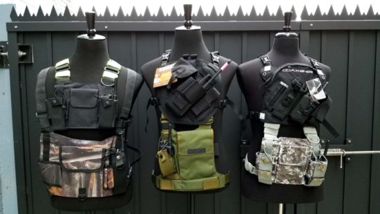 Communications Chest Pack, Chest Harness, Fanny Pack